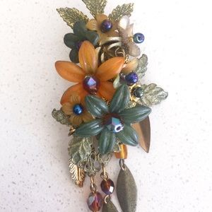 Handbeaded Vintage Pin